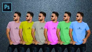 Change dress color in Photoshop