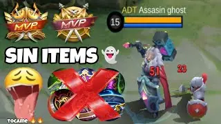 Se puede salir MVP 🤑 en Mobile Legends SIN ÍTEMS ☠️❓
