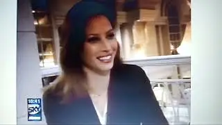 FASHION TELEVISION, 1996  |  Supermodel Christy Turlington, FTs Jeanne Beker & Vincent Ortanez.