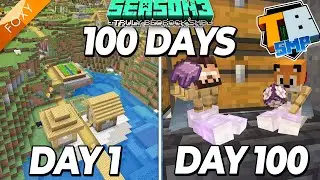100 Days in Truly Bedrock Season 3 [2] | Minecraft Bedrock Edition