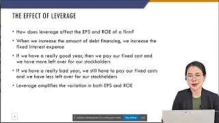 Corporate finance-  Chapter 5. Capital structure theories p.1