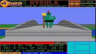 ATARI ST HYSOULA SPIELRAUM SAGA PART III 3D CONSTRUCTION KIT '92 PD Ward & Keysoft VIRTUAL 68000 44