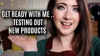 GET READY WITH ME TESTING NEW MAKEUP | WILLOW BIGGS grwm