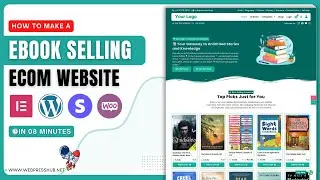 How to Create a EBOOK Selling Website In WordPress 2025
