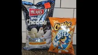 Herr&rsquo;s White Cheddar Snowballs vs Cheetos White Cheddar Bites &ndash; Blind Taste Test