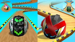 Super Rolling Ball Balance🆚Going balls Walkthrough Level Complete Gameplay Video #17
