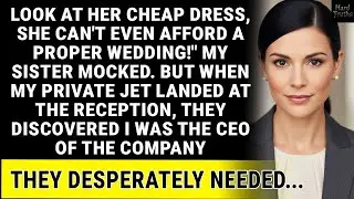 At My Wedding, My Family Humiliated Me For Being 'Poor'. Then They Saw My Private Jet...