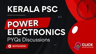 Power Electronics (EC) | PYQs Kerala PSC | Assistant Engg & Lecture poly Electronics #studywithclick