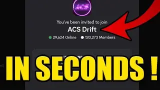 HOW to JOIN ACS DRIFT DISCORD SERVER ✅PC & MOBILE✅