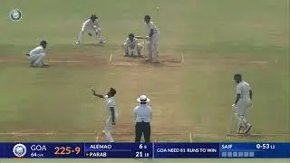 Ranji Trophy 2023/24_ Railways vs Goa: Goa 2nd Innings Super sixes