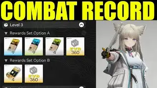 arknights endfield - how to get combat records (farm)
