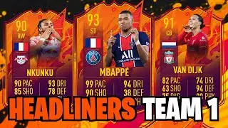 NEW HEADLINERS TEAM 1 LEAKED! #FIFA22