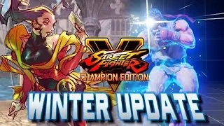 Street Fighter 5 Winter Update (Rose & Dan gameplay) REACTION