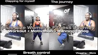 Gym Day as a Plus-size woman | Showing up and getting started. 💪🏾