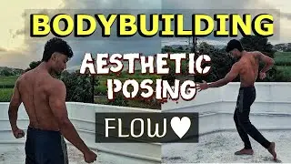 Natural Bodybuilding Aesthetic Posing | Gym Motivation | Fitness Inspiration