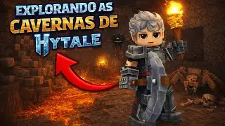 Explorando as cavernas do MINECRAFT 2 - Hytale