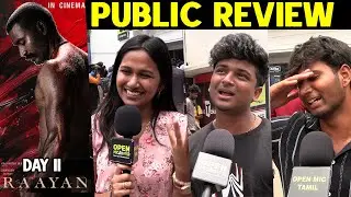 Raayan Public Review Day 2 | Raayan Movie Review | D50 Movie Review | Director Dhanush