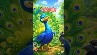 घमंडी मोर 🦚 | बच्चों की मज़ेदार सीख देने वाली कहानी | Moral Story in Hindi