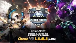 [WorldFinals] SemiFinals: Chene vs L.A.M.A | Summoners War |서머너즈워