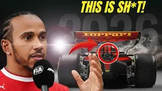 LEWIS HAMILTON was STUNNED when he tested the FERRARI with his SF26: 