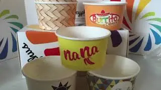 Scyphus Paper Cups Ice Cream Cups