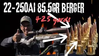 22-250AI Ackley Improved 85.5 gr Berger | Eps3