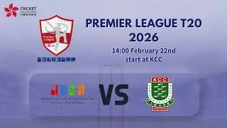 Premier League T20 2026 USRC Premier  vs KCC Premier Match 8