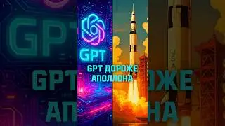 GPT дороже Аполлона ￼#gpt #аполлон #инвестиции #технологии #прогресс #и #ии #100 #1million #1k