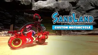 SAND LAND &mdash; Custom Motorcycle Gameplay