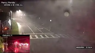 Perry Florida cam shows Hurricane Helene winds and rain gain strength as Category 4 storm nears