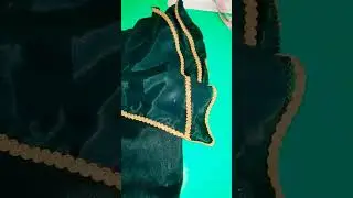 variation of frill in ur blause #shorts #stitching #suman creation
