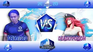 SFV CE - Tokido(Akuma) Vs DeadlyPoison(Poison) - CPT 2020 Online Asia East Top 16