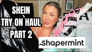 SHEIN MID SIZE TRY ON HAUL | SHAPERMINT MORE COLORS | 18-ЛЕТНЯЯ РОНДА | ВИДЕОБЛОГИ HOTMESS MOMMA