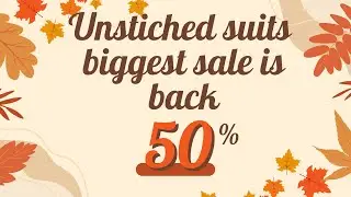 🌸unstich suits sale is back loot lo -690 onwards-9958101055