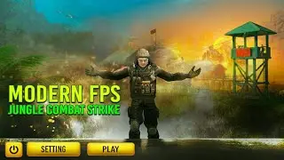 Modern FPS Jungle Combat Strike :FPS Shooting Games, Gameplay