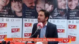 Arnaud Robinet, maire de Reims