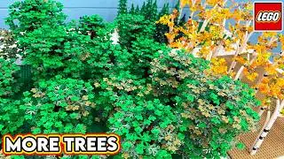 Строим ОГРОМНЫЕ ДЕРЕВЬЯ LEGO для города LEGO!