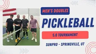 5.0 Men's Doubles - Double Elimination Bracket 2nd Game.