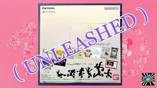 BANDAI Carddass Disney 100 Wonder Card Collection Pack Box Japan trading cards