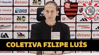 COLETIVA FILIPE LUÍS AO VIVO - FLAMENGO X CORINTHIANS - DIRETO DO MANÉ GARRINCHA