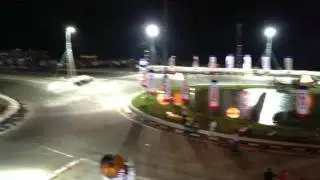 3 Porsche vs 3 Lotus vs 1 Lamborghini (Colombo Night Race '11)