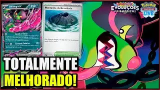 DECK LOYAL TREE OKIDOGI EX: NOVA VERS&Atilde;O MELHORADA PARA O META! | POK&Eacute;MON TCG LIVE