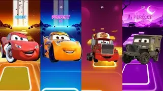 🏁 Tiles Hop🏐but Every Beat🤩Gets Faster &ndash; Cars 🚗Edition📈