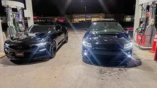 SS Camaro And 345 HEMI Late Night POV 