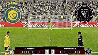 AL NASSR vs INTER MIAMI 🔥 PENALTY SHOOTOUT DRAMA | Ronaldo vs Messi 😱⚽