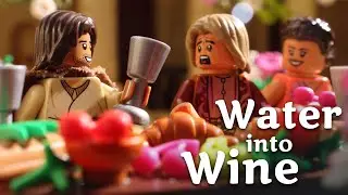 LEGO Bible | Иисус превращает воду в вино | Покадровая анимация