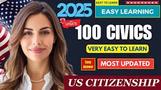 2025 random 100 civics questions and answers - N400 Interview - U.S. citizenship interview #n400