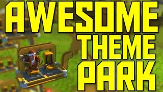 Игровой процесс Scrap Mechanic: ПОТРЯСАЮЩИЙ ТЕМАТИЧЕСКИЙ ПАРК! &mdash; Сборка, часть 1: Колесо обозрения и Эпическая карусель