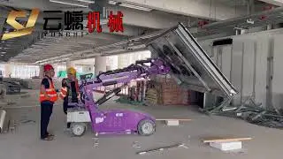 A safe, quiet, fast way to lift heavy glass&mdash;site clip shared.