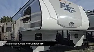 2026 Northwood Arctic Fox Camper 865 Auburn  Roseville  Sacramento  Modesto  Stockton  San Jose